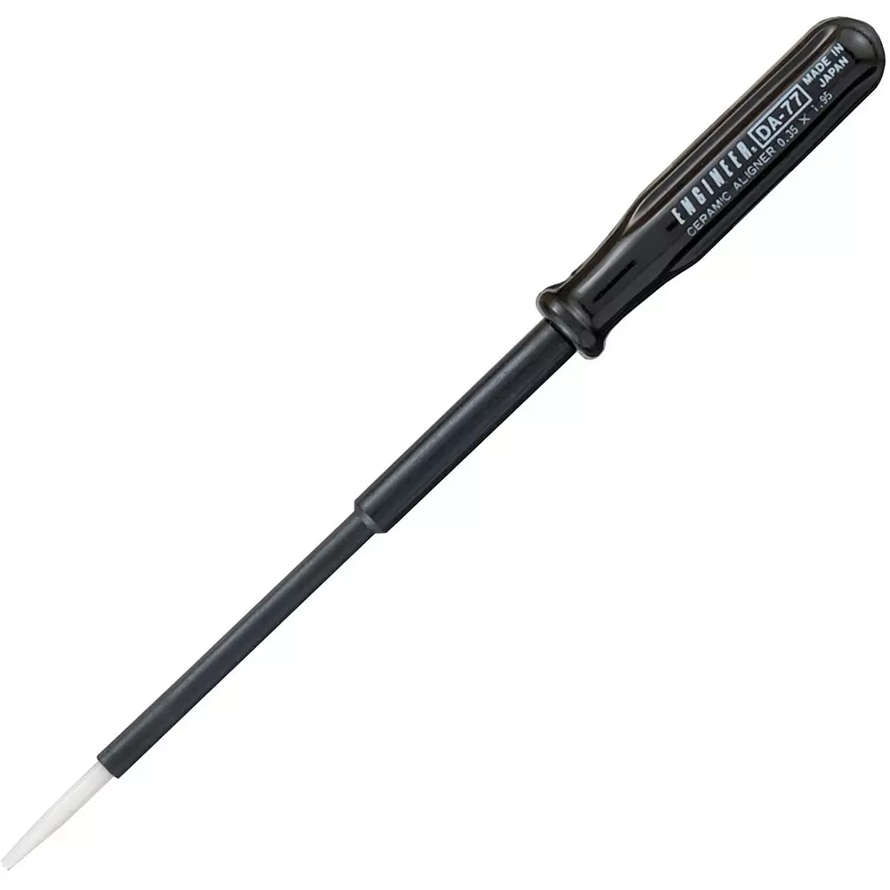 Engineer Ceramic Adjustment Screwdriver 148 mm Overall Length Minus Tip, DA-77