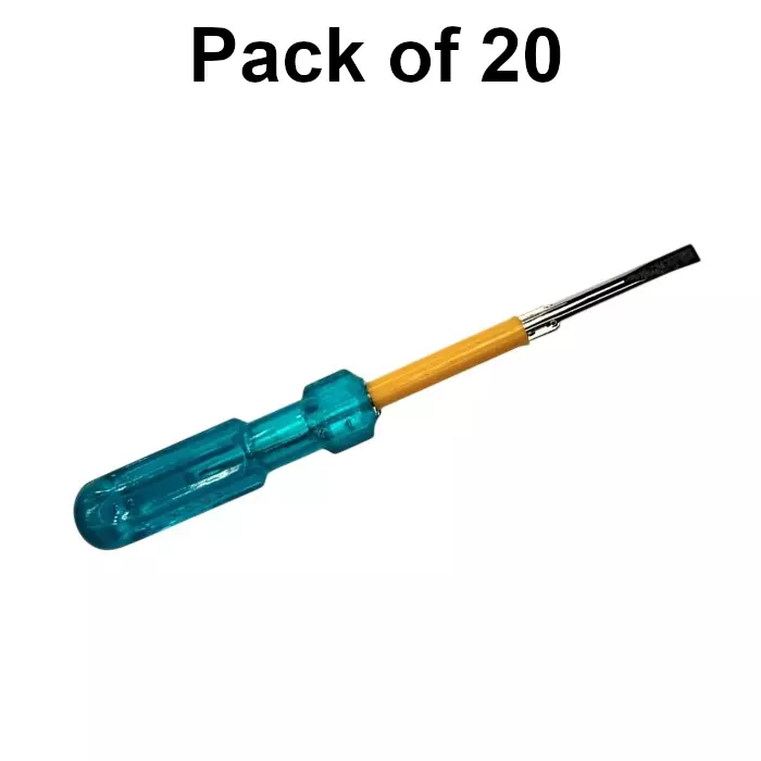 tata-agrico-two-in-one-screw-driver-insulated-metal-body-and-size-6x200-mm-for-diy-home-professional-use-sdt006-pack-of-20-pcs