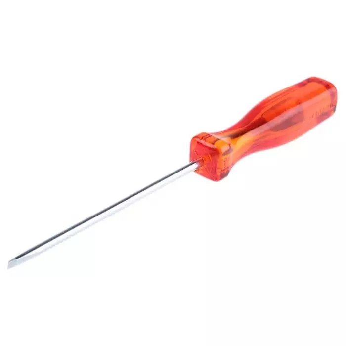 Facom SlottedScrewdriver, 4 x 0.8 mm Tip, 100 mm Blade, 180 mm Overall, AR.3.5X100
