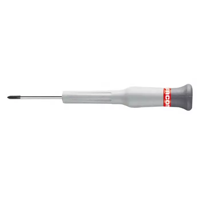 Facom Phillips Precision Screwdriver, PH.000 Tip, 35 mm Blade, 117 mm Overall, AEFP.000X35