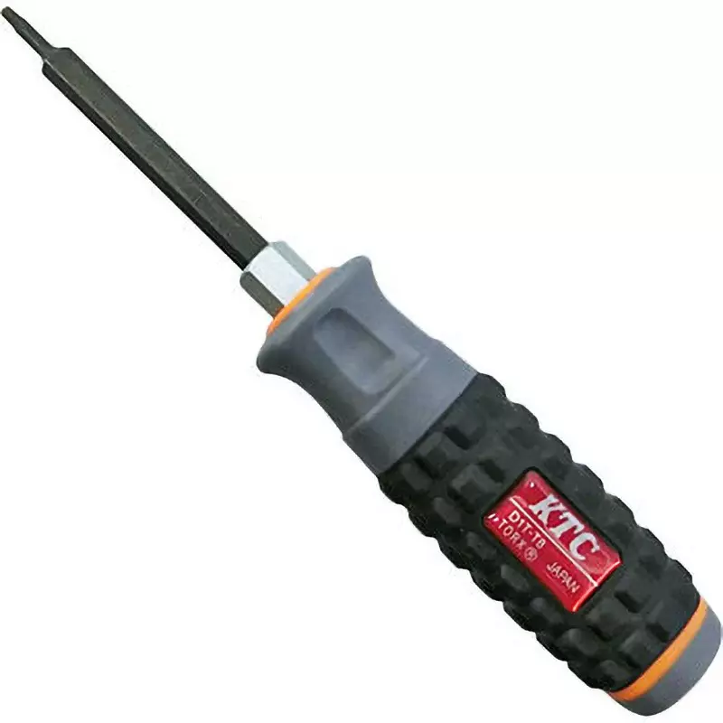 Ktc T-Type Torx Driver Resin Grip T8 75 mm Shaft, D1T-T8