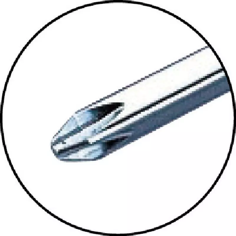 TONE Long Shaft Penetrating Screwdriver Plus 275 mm Shaft 380 mm Overall Length, KLD-P2