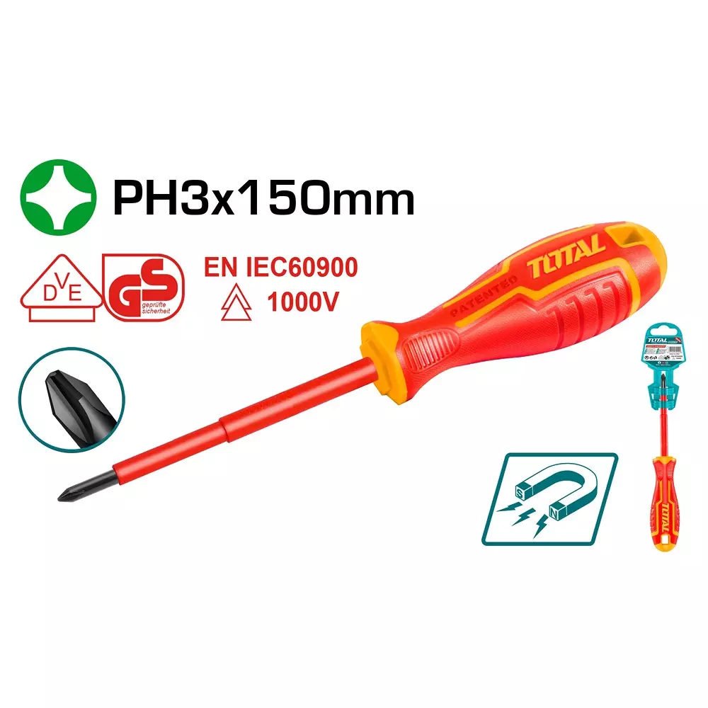 total-insulated-screwdriver-ph3-x-150-mm-new-design-handle-round-shank-1000-v-chrome-vanadium-steel-thtisph3150