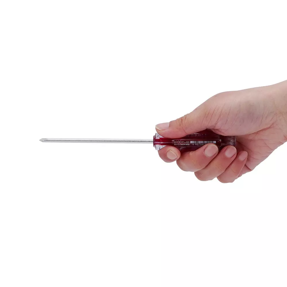 vessel-crystaline-screwdriver-1745-mm-overall-length-plus-tip-6100-1-100