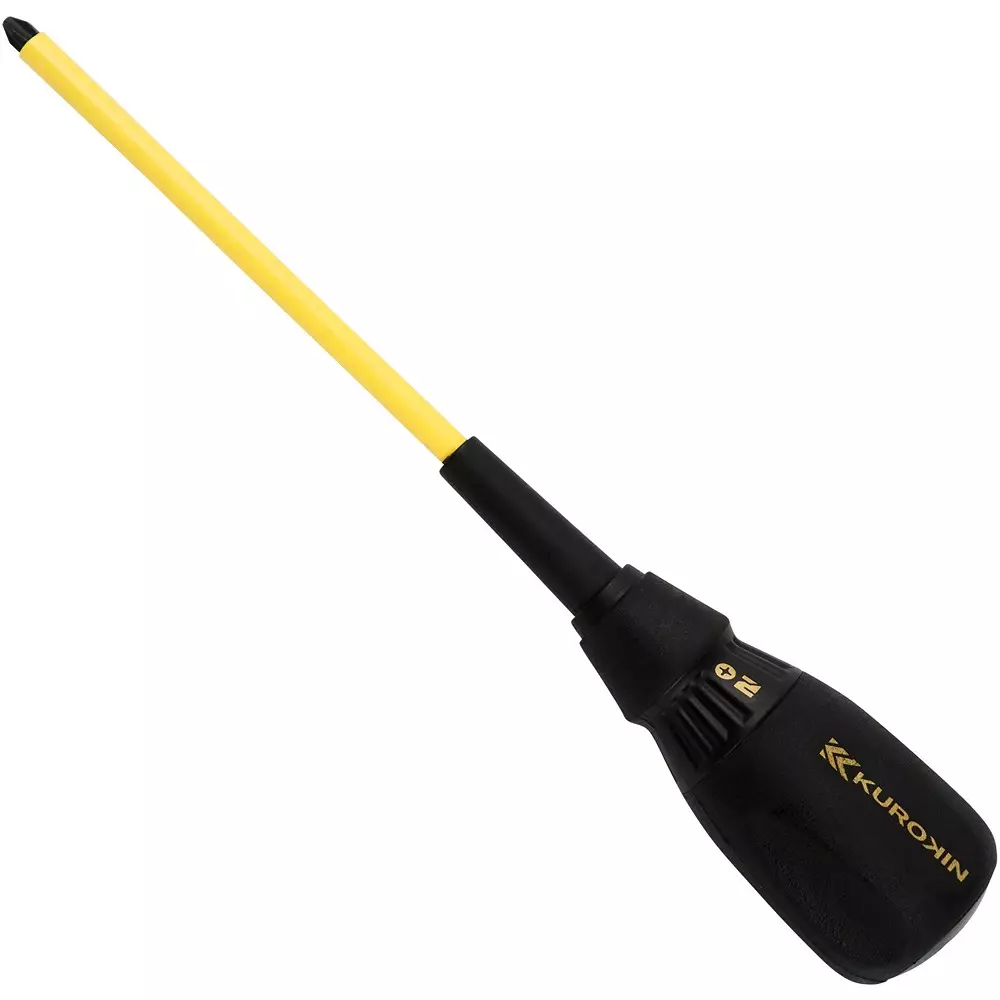 FUJIYA Electrician Screwdriver 150 mm Shaft Length, 526D-BG