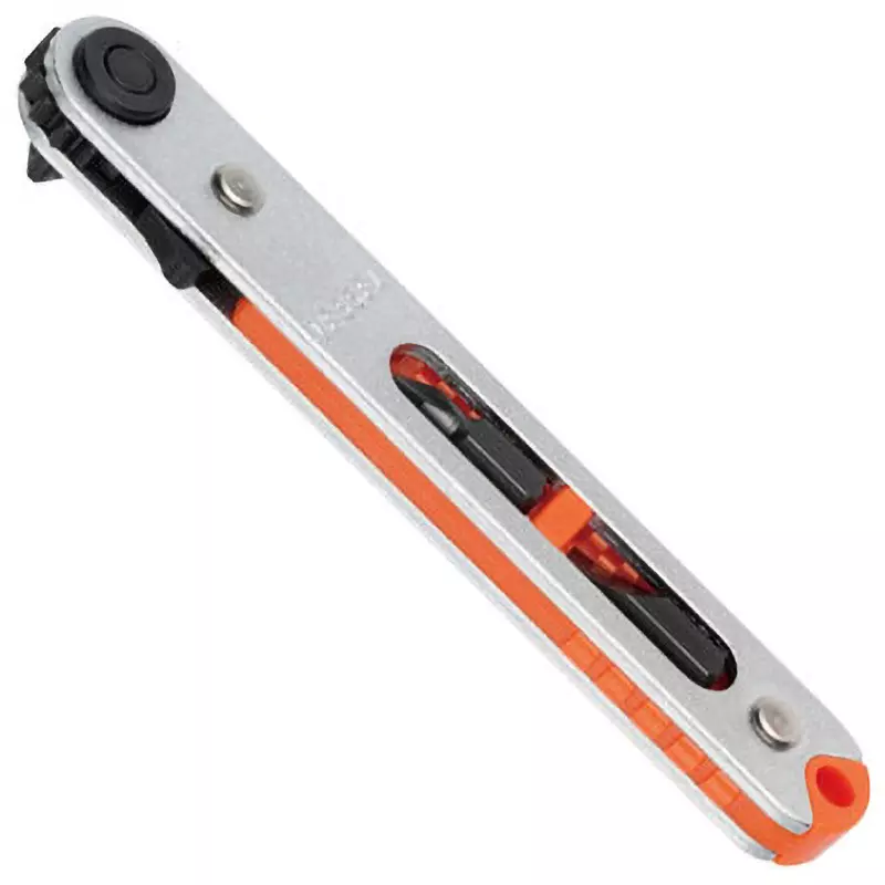 Vessel Flat-Shaped Ratchet Screwdriver 105 mm Overall Length, TD-74