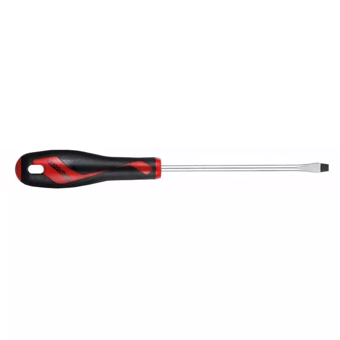 Teng Tools FlatScrewdriver, 1.2 x 6.5 mm Tip, 100 mm Blade, 208 mm Overall, MD928N4