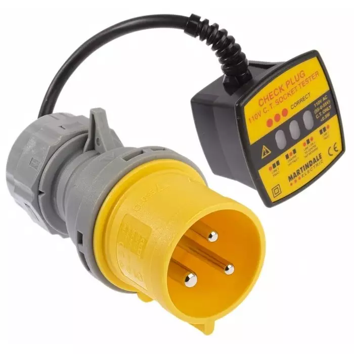 Martindale Socket Tester 16/32 A 110 V AC CAT II 150 V, CP301-32