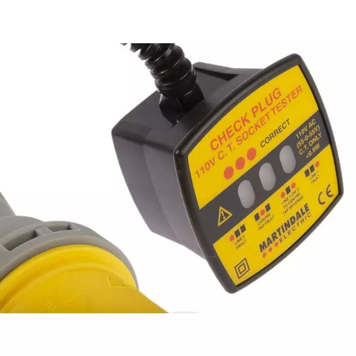 Martindale Socket Tester 16/32 A 110 V AC CAT II 150 V, CP301-32