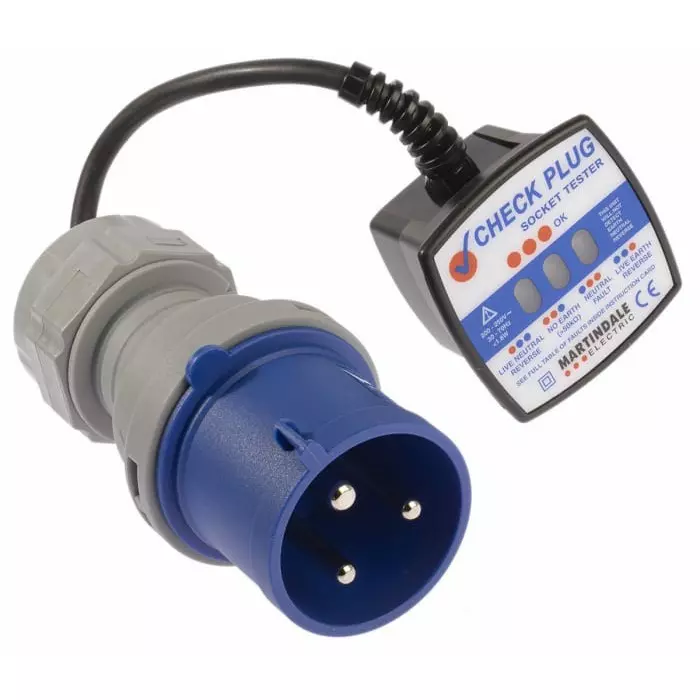 Martindale Socket Tester 16/32 A 230 V AC CAT III 300 V, CP201-32