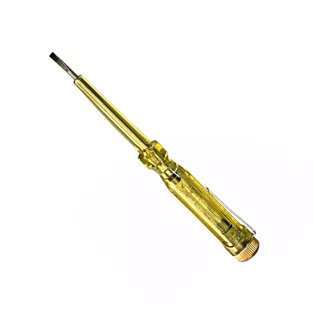 STANLEY Linesman Tester Yellow Color 130 mm Length and 3 mm Tip Size, STMT66191