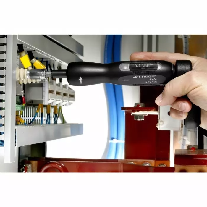 Facom Square Torque Screwdriver, 0.5 - 10Nm, 1/4 Drive, A.300PA