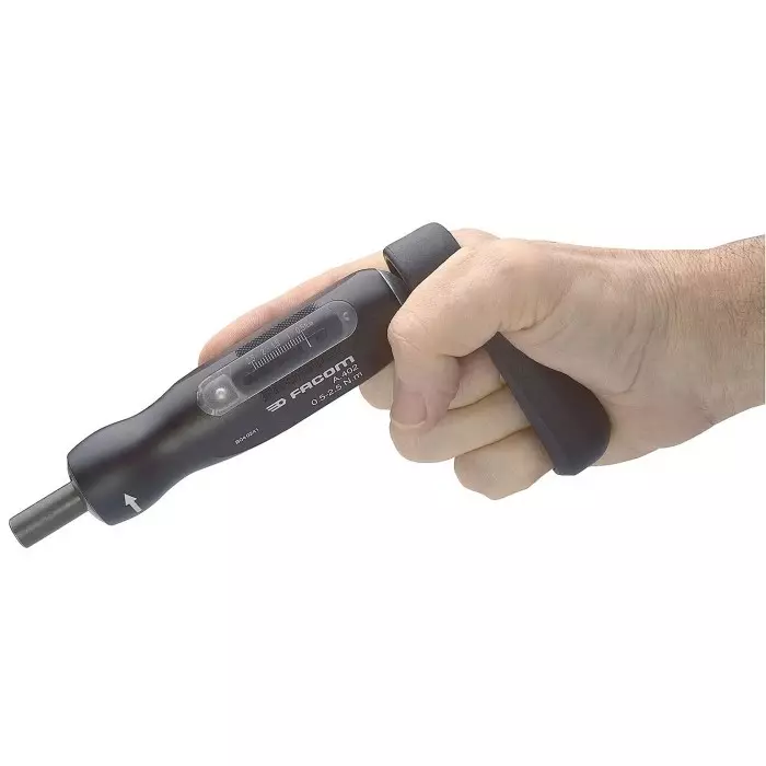 Facom Square Torque Screwdriver, 0.5 - 10Nm, 1/4 Drive, A.300PA