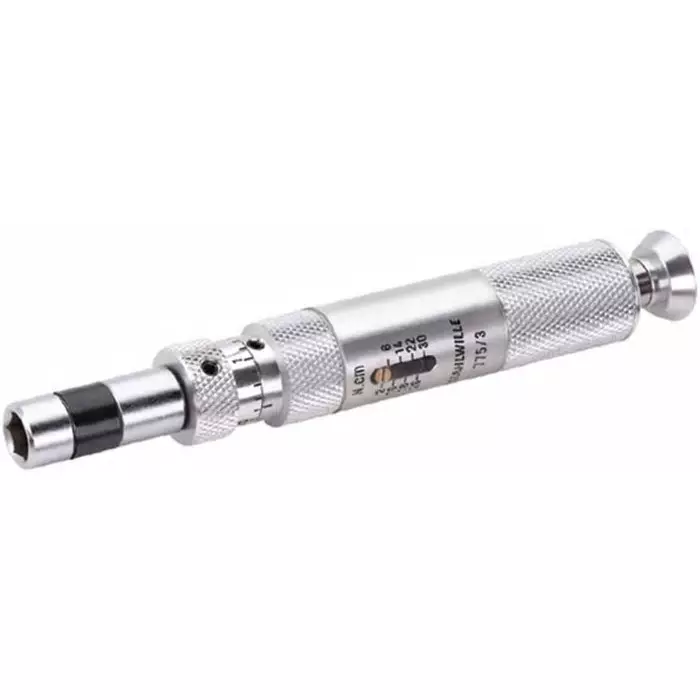 STAHLWILLE Calibrated Hex Torque Screwdriver, 1 - 5Nm, 1/4 Drive, 51060050