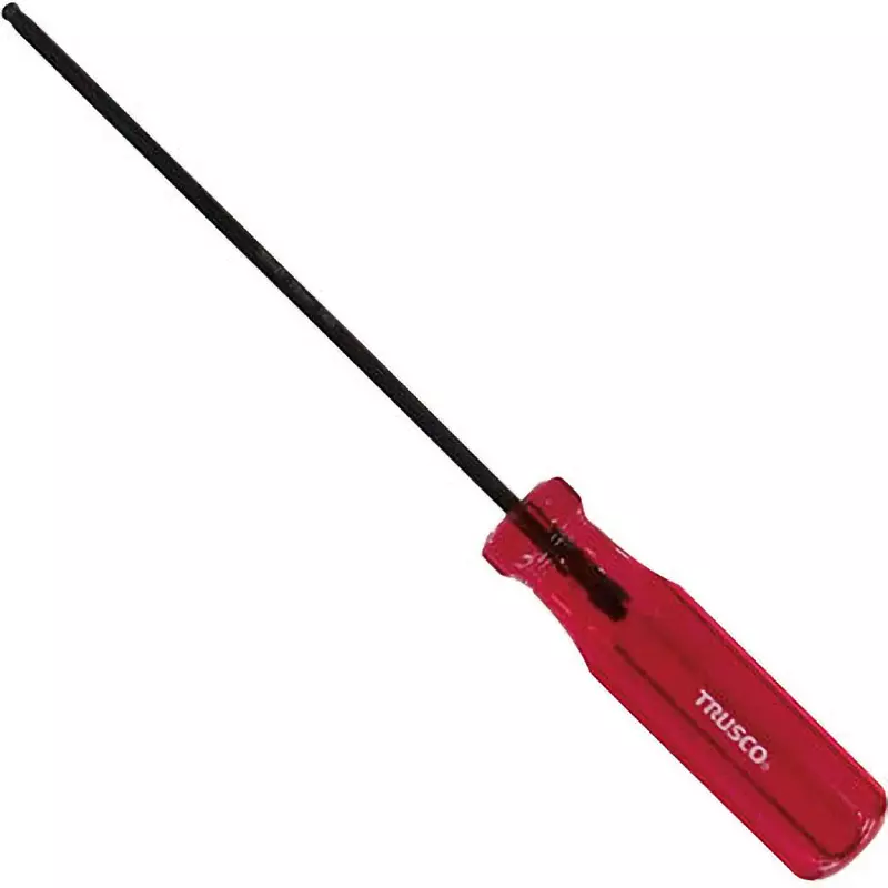 TRUSCO Ball Point Driver 152 mm Overall Length Hexagon ball point Tip, TBD-25