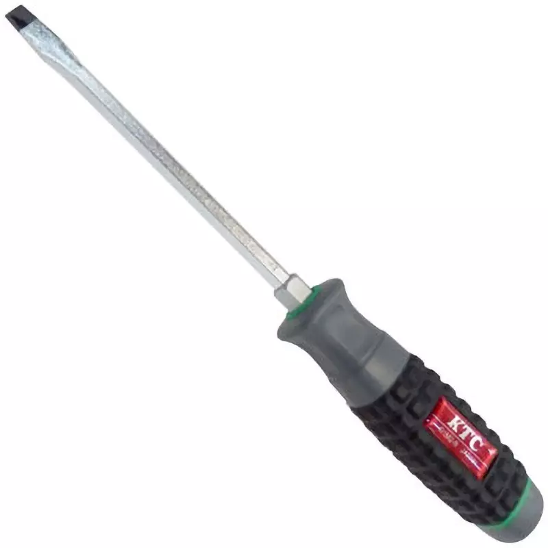Ktc Minus Penetrating Screwdriver Resin Grip 8 mm Tip 150 mm Shaft, D1M2-8
