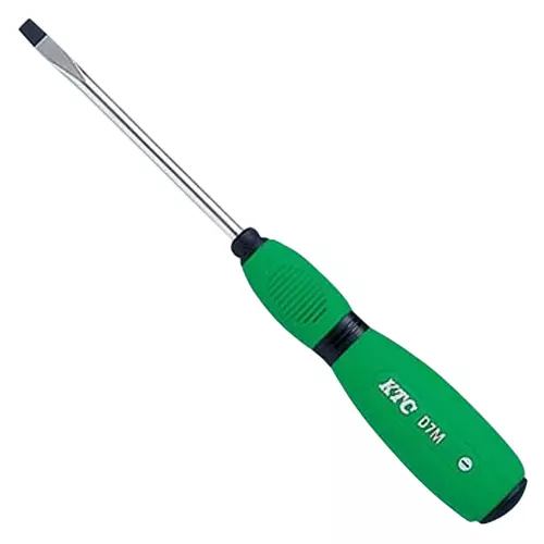 Ktc Minus Screwdriver Elastomer Grip 8 mm Tip 150 mm Shaft, D7M-8