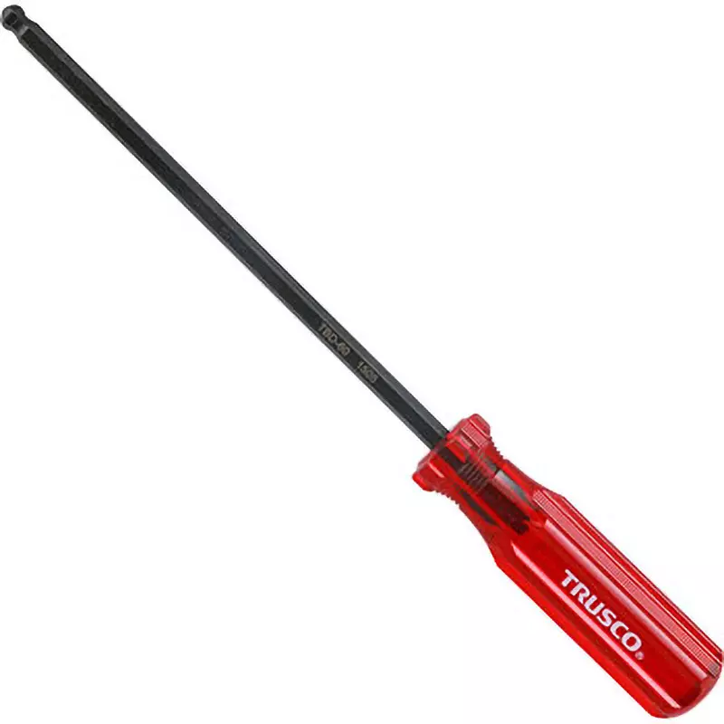 TRUSCO Ball Point Driver 240 mm Overall Length Hexagon ball point Tip, TBD-60