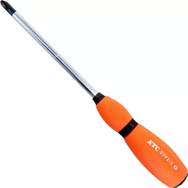 Ktc Plus Penetrating Screwdriver Elastomer Grip No.3 150 mm Shaft, D7P2-3