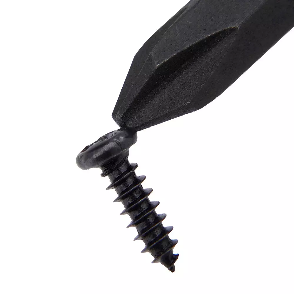 Ktc Plus Stubby Screwdriver Resin Grip No.2 25 mm Shaft, D1PS-2