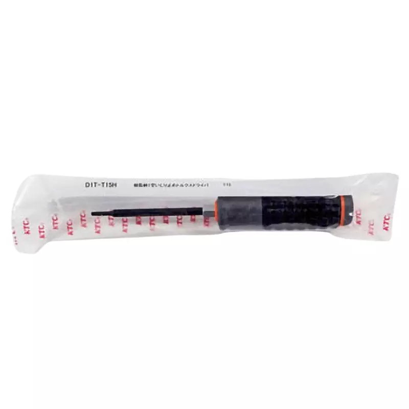 Ktc Tamper-Proof TorxScrewdriver Resin Grip T15H 100 mm Shaft, D1T-T15H