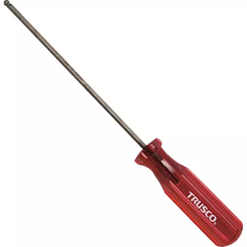 TRUSCO Ball Point Driver 300 mm Overall Length Hexagon ball point Tip, TBD-100