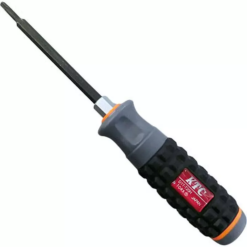 Ktc Tamper-Proof TorxScrewdriver Resin Grip T20H 100 mm Shaft, D1T-T20H