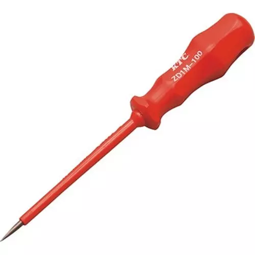 Ktc Insulated Flathead Screwdriver 180 mm Minus Tip, ZD1M-100