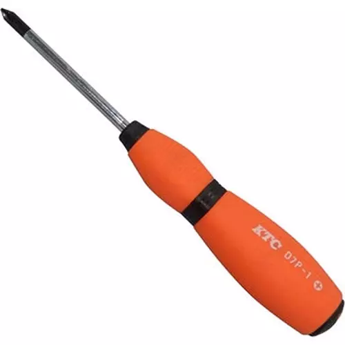 Ktc Plus Screwdriver Elastomer Grip No.1 100 mm Shaft, D7P-110