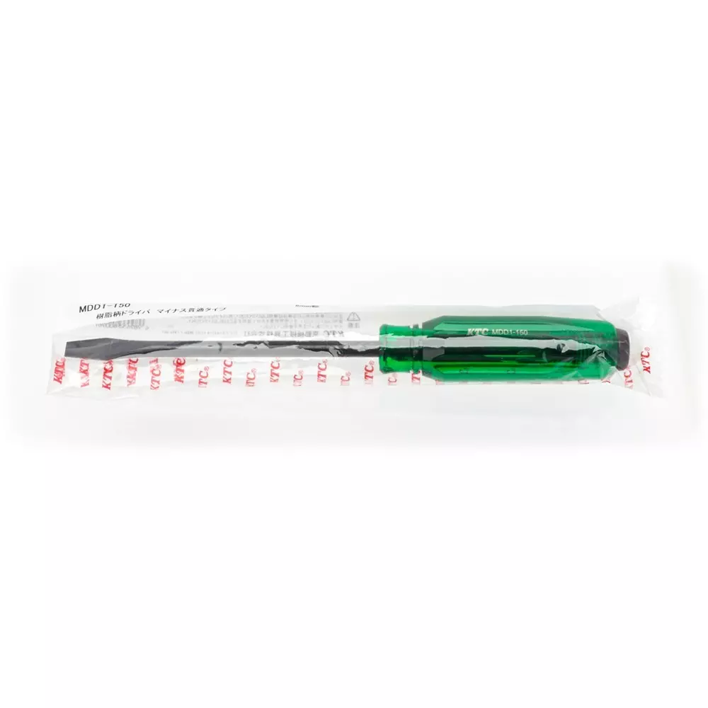 Ktc Minus Penetrating Screwdriver Acetate Grip 8 mm Tip 150 mm Shaft, MDD1-150