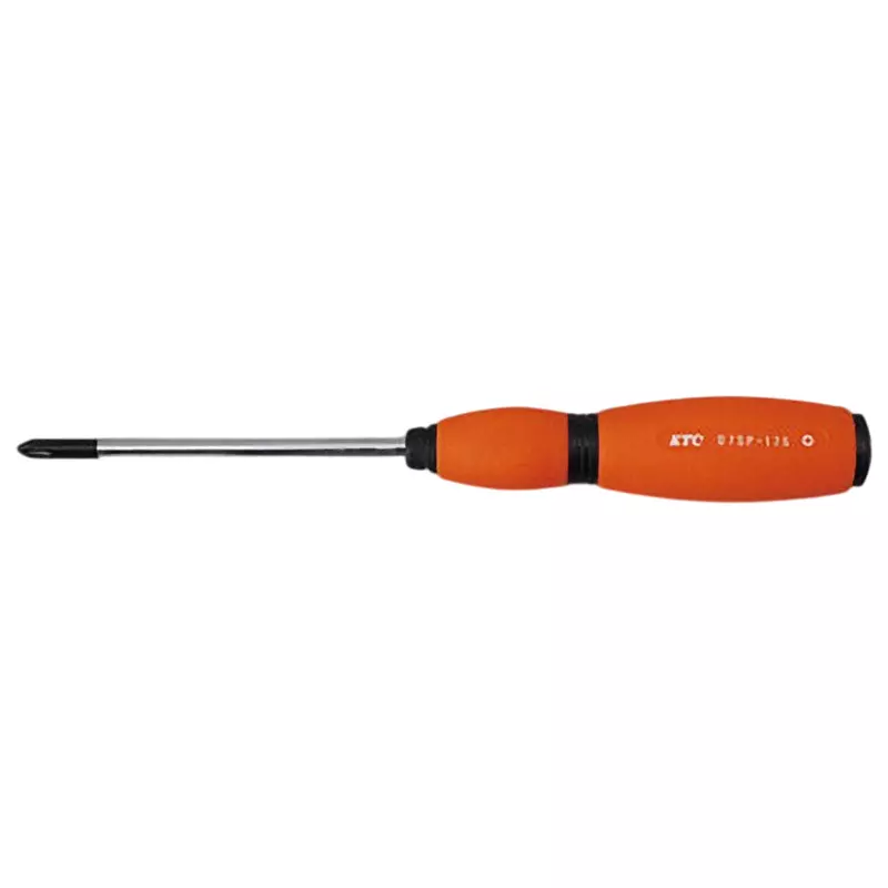 Ktc Plus Screwdriver Small Tip No.1 75 mm Shaft, D7SP-175