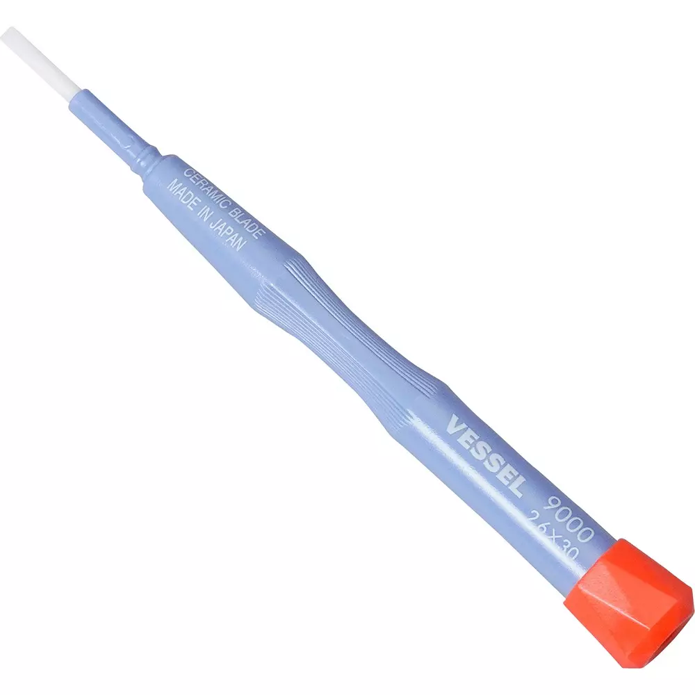 Vessel Ceramic Adjustment Driver 125 mm Overall Length Minus Tip, 9000 -2.6X30