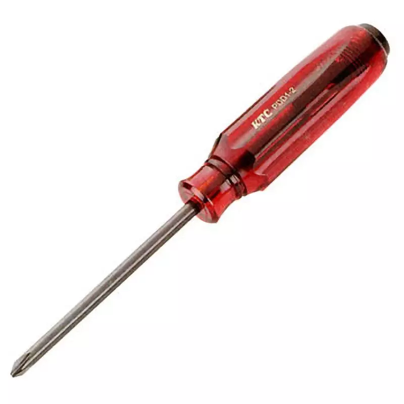 Ktc Plus Penetrating Screwdriver Acetate Grip No.1 75 mm Shaft, PDD1-1
