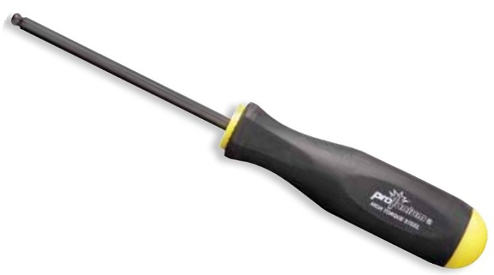 Bondhus 4.5 mm ProGuard Finish Ball End Screwdriver, 10662