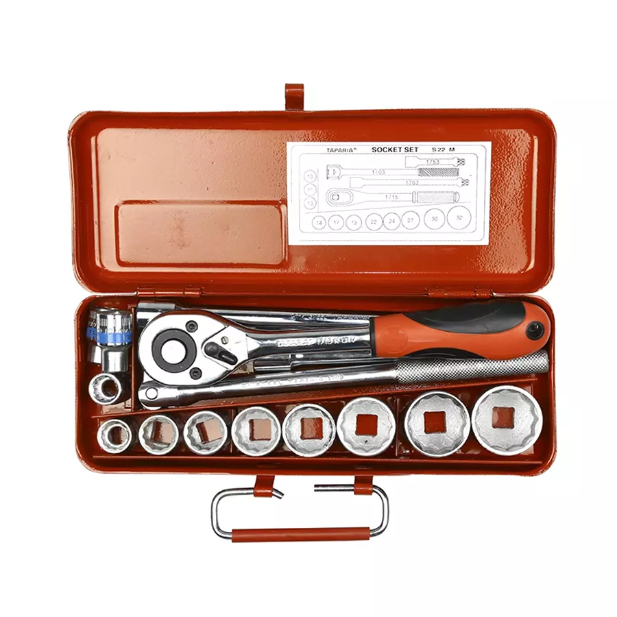 Buy Taparia S22H 1/2 inch Square Drive Socket Set Online in India at