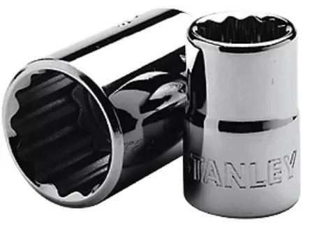STANLEY 19.05 mm (3/4 Inch) Bi-Hex Metric Socket (Size 44 mm), STMT89644-8B
