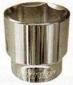  OAYKAY Sockets Ok-3750 Hex 3/4 Inch Chrome Vanadium Steel Mirror Polished