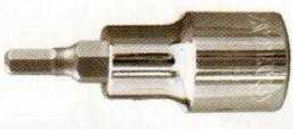  OAYKAY Sockets Ok-3738 Hex Bit 1/2 Inch Chrome Vanadium Steel Mirror Polish, In S2