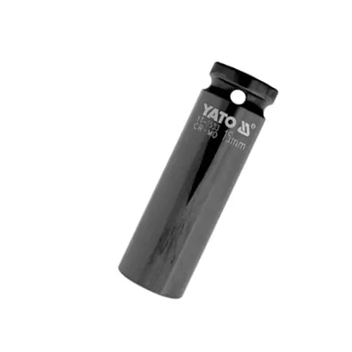 Yato 24 mm 12.7 mm (1/2 Inch) Square Drive Hexagonal Non-Slip Deep Impact Sockets, YT-1599