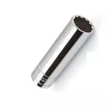 De Neers 12.5 mm 1/2 Inch Drive 6 Point Hex Deep Socket (Size 16 mm), N-16 HD