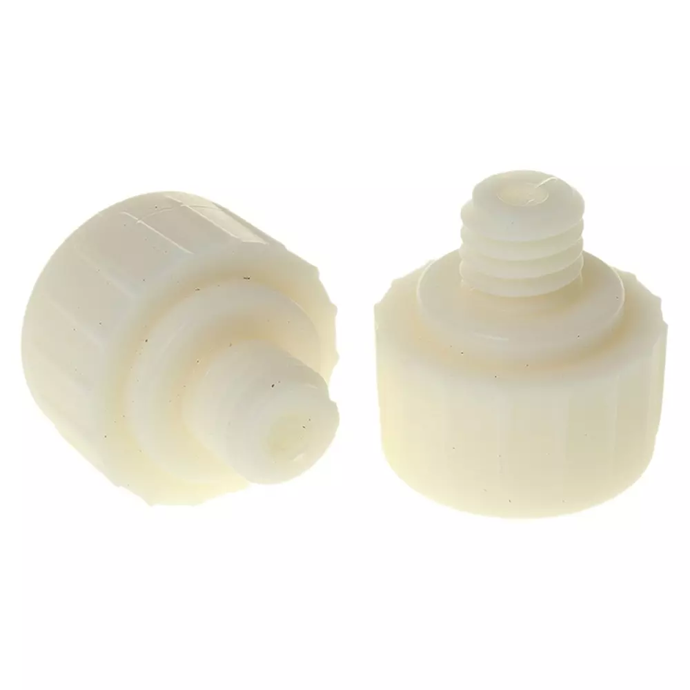 RS PRO Replacement Mallet Face Nylon Cellulosed Ash Wood 25 mm Chrome Plated Zinc Yes, 3814830 (Pack of 2 Pcs)
