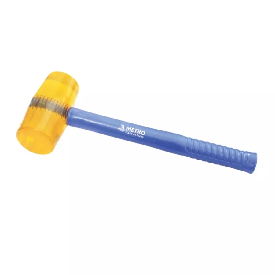 Metro Tile Hammer Blue and Yellow 50 mm Size, TH50