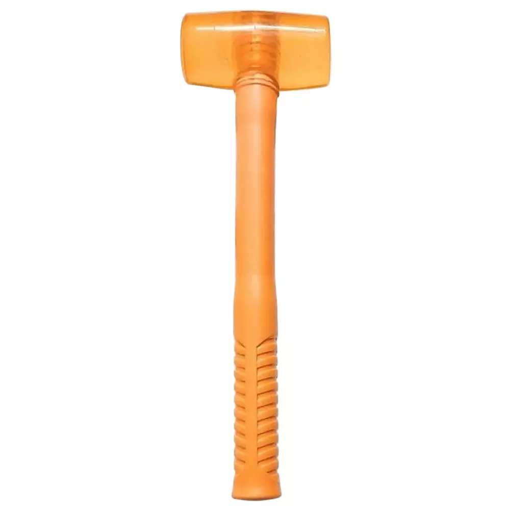 GENERIC Mallet Rubber Hammer 320 g Orange for Tile Fitting