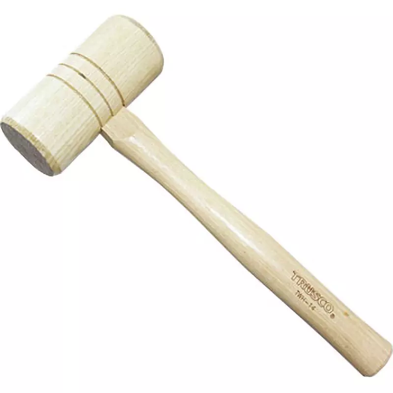 TRUSCO Wood Hammer 305 mm Overall Length, TWH-14