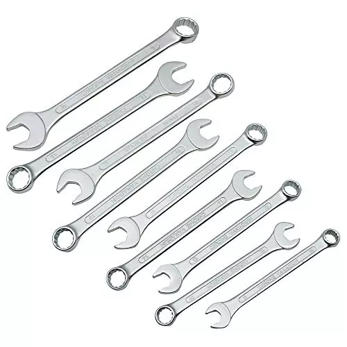 STANLEY 8 Pieces CRV Steel Combination Spanner Set 70-963E