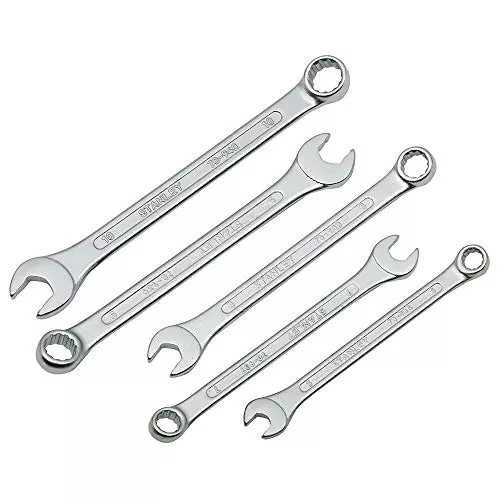STANLEY 8 Pieces CRV Steel Combination Spanner Set 70-963E