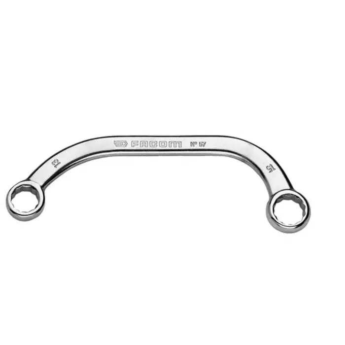 Facom 57 Series Ring Spanner, 13mm, Metric, Double Ended, 166 mm Overall, 57.13X15