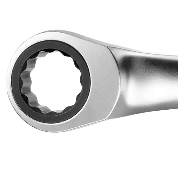 Facom Ratchet Ring Spanner, 17mm, Metric, Double Ended, 230 mm Overall, 65.17X19