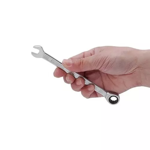 Ktc Ratchet Combination Wrench Thin Head 9 mm 6 Degree Feed Angle, MSR1A-09