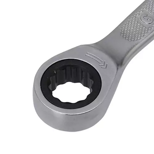Ktc Ratchet Combination Wrench Thin Head 9 mm 6 Degree Feed Angle, MSR1A-09